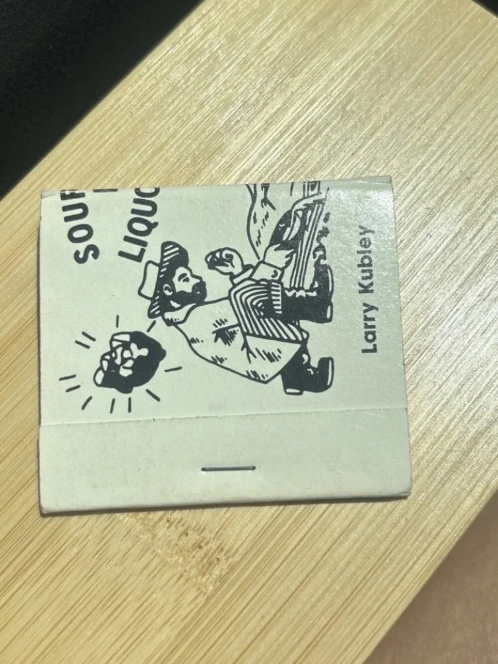 Vintage Matchbook Sourdough Bar Liquor Store Ketchikan Alaska Matches Unstruck